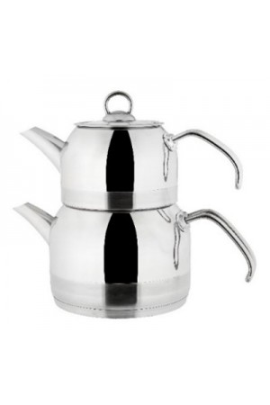 Deluxe Big Size Teapot  Set with Metal Handle